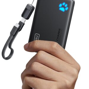 INIU Portable Charger, Ultra Slim 10000mAh 45W PD Power Bank, USB C in&Out Fast Charging Battery Pack, Travel Essential Phone Powerbank Compatible with iPhone 17 16 15 Samsung...