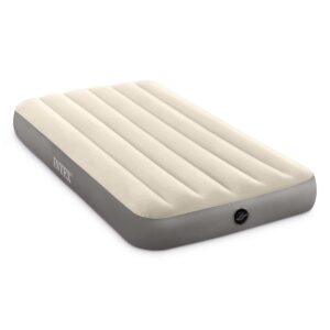 Intex 64101E Dura-Beam Standard Single-High Air Mattress: Fiber-Tech โ Twin Size โ 10in Bed Height โ 300lb Weight Capacity โ Pump Sold Separately