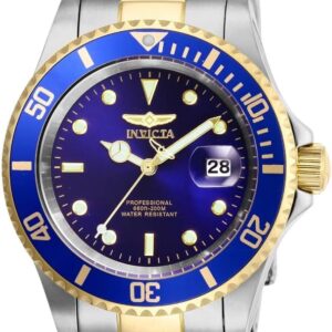 Invicta Men's Pro Diver Quartz Watch with Stainless Steel Strap