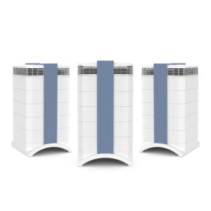 IQAir GC MultiGas XE Air Purifier - 3-Pack – Smart MultiGas Filtration for Spaces up to 3375 sq ft - Chemicals, Odors, VOCs, and Particles, Swiss Made, WiFi Enabled