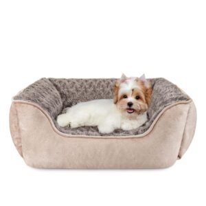 JOEJOY Rectangle Dog Bed for Large Medium Small Dogs - Washable Orthopedic Sofa Bed, Soft Breathable Puppy & Pet Cuddler, Durable Calming Dog Bed with Anti-Slip Bottom, Multiple...