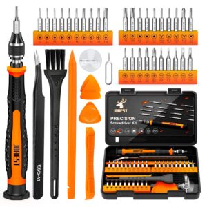 JOREST 40Pcs Small Precision Screwdriver Set with Torx Triwing Phillips, Mini Repair Tool Kit for Macbook, Computer, Laptop, PC, iPhone, PS5, Xbox, Switch, Glasses, Watch, Ring...