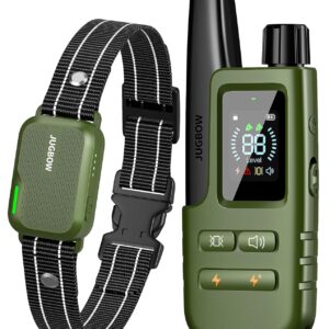 Jugbow Dog Shock Collar - 4200FT Dog Training Collar with Remote Innovative IPX7 Waterproof with 4 Training Modes, Rechargeable E-Collar for All Breeds
