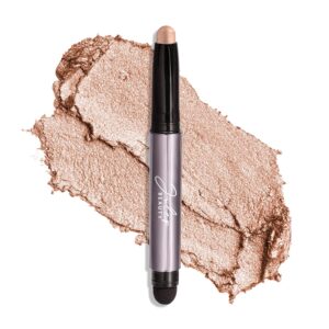 Julep Eyeshadow 101 Cream-to-Powder Waterproof Shadow Stick โ Champagne Shimmer โ Long-Lasting, Crease-Proof, Medium Golden-Beige Shimmer Cream Eyeshadow with Built-in Smudger