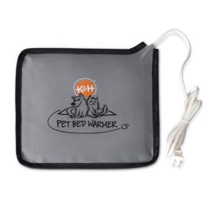 K&H Pet Products Pet Bed Warmer, Turn Any Pet Bed Into a Heated Cat or Dog Bed, Waterproof Indoor Heated Warming Pad Insert, Automatic Temperature, Safety Listed - Small 10.25 X...