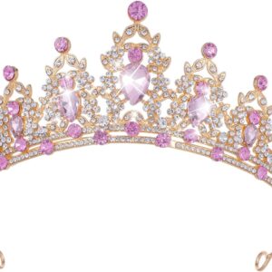 Kamirola - Queen Crown and Tiaras Princess Crown for Women and Girls Crystal Headbands for Bridal, Princess for Wedding and Party๏ผ01๏ผ