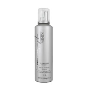 Kenra Platinum Thickening Mousse 12 | Volumizing Styler | Adds Fullness & Body | Humidity Protection Up To 48 hours | Density Plumping up tp 150% | Thermal Protection | All Hair...