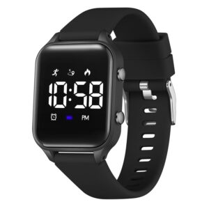 Kids Digital Watches for Boys Girls, Sports Watch with Fitness Tracker, Pedometer, Alarm Clocks, Stopwatch, No App Needed Waterproof Kids Watch, Gift for Teens Student Girls...