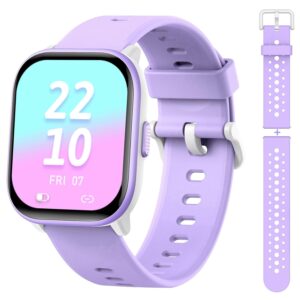 Kids Watch for Girls Boys with IP68 Waterproof, Girls Watch with 19 Sports Modes, Sleep Tracking, Pedometer, Stopwatch, Kids Activity Tracker, Birthday Gifts for Girls Age 6-15...