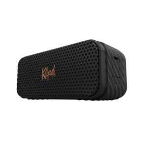 Klipsch Nashville Portable Bluetooth Speaker with a 2.25" full range drivers for 360 degree audio, IP67 dust and waterproof rating, 24 hours of playtime for a premium live...