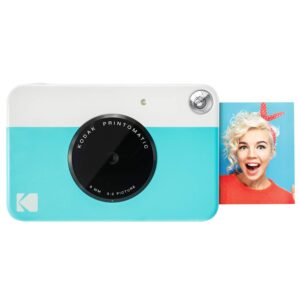 KODAK Printomatic Full-Color Instant Print Digital Camera - Colorful Photos On Zink 2x3" Sticky-Back Photo Paper - 5MP, Portable, Creative Fun Gift for Birthday, Christmas,...
