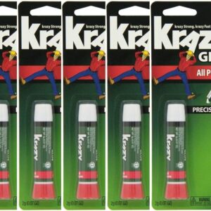 Krazy Glue Original Crazy Super Glue All Purpose Instant Repair, 10 Count