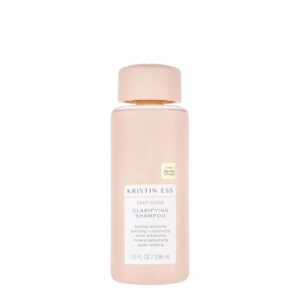 Kristin Ess Deep Clean Clarifying Shampoo for Oily Hair & Build Up | Detox Purifying + Cleansing Oily Hair Treatment - Sulfate Free + Vegan - Product for Thick, Curly + Color...