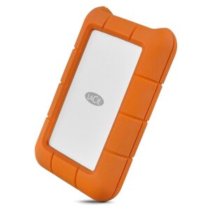 LaCie Rugged Thunderbolt USB-C 2TB External Hard Drive Portable HDD โ USB 3.0 compatible, Drop Shock Dust Water Resistant, Mac and PC Computer Desktop Workstation Laptop, 1 Mo...
