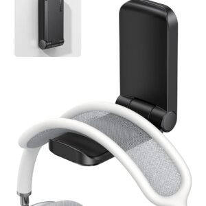 Lamicall Headphone Stand, Sticky Headset Hanger - Adhesive Headphone Holder Hook Mount, Headset Stand Holder Clip Under Desk, Earphone Clamp for Airpods Max, HyperX, Sennheiser,...