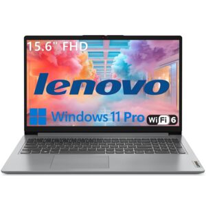 Lenovo Laptop Computers for Home Business Student Study, 15.6" FHD, Intel Processor, 16GB DDR4 RAM, 1TB PCIe SSD, WiFi 6, Bluetooth 5.2, Type-C, Webcam, Numeric Keypad, Cloud...