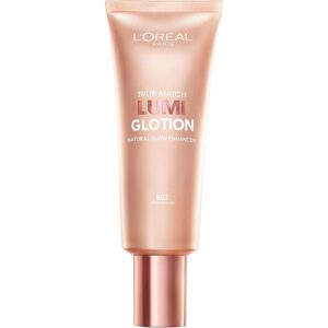 L'Oreal Paris Makeup True Match Lumi Glotion, Natural Glow Enhancer, Illuminator Highlighter, Bronzing Drops For a Sun-Kissed Glow, 903 Medium