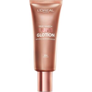 L'Oreal Paris Makeup True Match Lumi Glotion, Natural Glow Enhancer, Illuminator Highlighter, Bronzing Drops For a Sun-Kissed Glow, 904 Deep