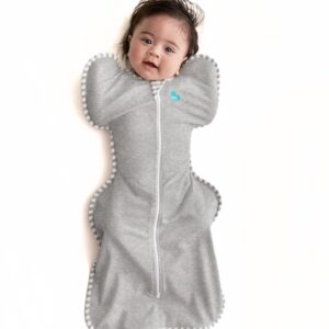Love to Dream Swaddle UP, Baby Sleep Sack, Self-Soothing Swaddles for Newborns, Improves Sleep, Snug Fit Helps Calm Startle Reflex, New Born Essentials for Baby, Small 8-13lbs,...