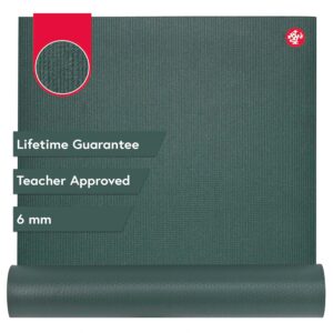 Manduka PRO Yoga Mat - 6mm | Lifetime Durability | Hygienic Construction | Premium Studio Quality | Teacher Approved