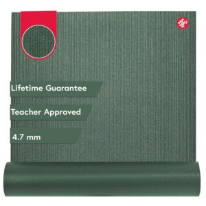 Manduka PROlite Yoga Mat - 4.7mm | Lifetime Durability | Hygienic Construction | Teacher Approved