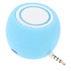 Mini Plug in Speaker with Aux Input Compact External Speaker for Desktop Laptop and Mobile Devices Portable Design Easy to Use for Use