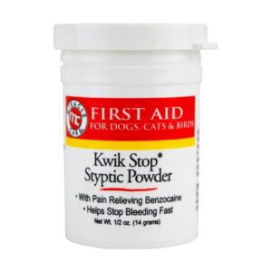 Miracle Care Kwik Stop Styptic Powder, 0.5 Oz