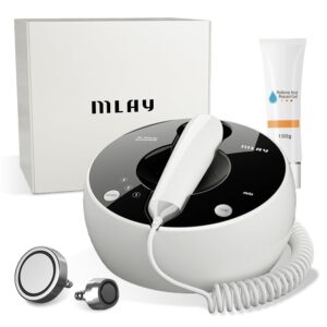 MLAY Professional RF Beauty Machine, Radio Frequency Face Machine with 2 Probes, at Home Radio Frequency Skin Tightening for Lifting, Wrinkle Reducing, Anti Aging - Salon...