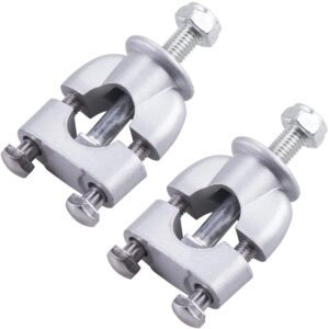 Motorcycle Handlebar Risers Mount Clamps fit for 22mm 7/8" Motorcycle Dirt Pit Bike ATV Scooter Moped