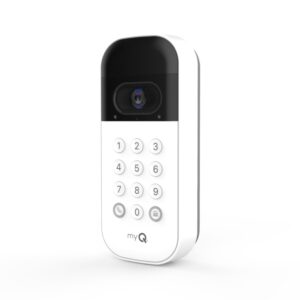 myQ Smart Garage Door Video Keypad with Wide-Angle Camera,Customizable PIN Codes,and Smartphone Control–Take Charge of Your Garage Access Works with Chamberlain, LiftMaster and...