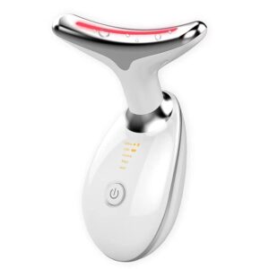 Neck Face Device, 3 in 1 Portable Face Sculpting Tool, Three Modes Facial Skin Care Tool, White