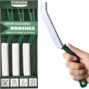 New Crevice Cleaning Brush, Hard-Bristled Washing Brush, Corner Edge Cleaning Brush, Multifunctional Gap Brushes for Kitchen countertop Surfaces, Windows Groove, Tiles & Faucets...