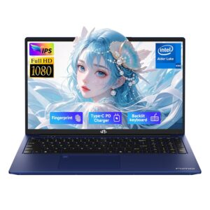 NIMO 17.3" IPS FHD-Student-Laptop- 16GB RAM 1TB SSD, Intel Pentium 4 Cores N100(Beat i3-1115G4, Up to 3.4GHz) Computer with 65W Type-C 2 Years Warranty Fingerprint Backlit...