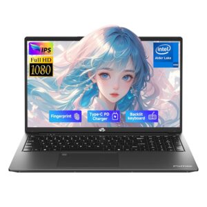 NIMO 17.3" IPS FHD-Student-Laptop- 8GB RAM 256GB SSD, Intel Pentium 4 Cores N100(Beat i3-1115G4, Up to 3.4GHz) Computer with 65W Type-C 2 Years Warranty Fingerprint Backlit...