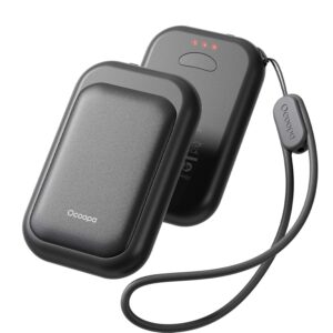 OCOOPA Magnetic Rechargeable Hand Warmers 2 Pack, Card-Style Electric AI Hand Warmers 5000mAh, Pocket Portable Hands Heater, UL Certified, for Men Women, Hunting Essentials, UT4...