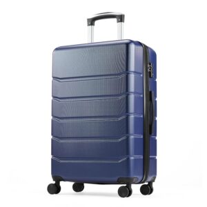 OLIXIS 28 Inch Luggage, Hardside Checked Suitcase with Spinner Wheels, Lightweight ABS Hard Shell Travel Luggage, TSA Approved Lock, Expandable Large Suitcase for Business &...