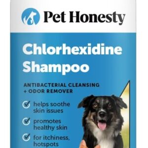 Pet Honesty Chlorhexidine Cat & Dog Seasonal Itch Relief Shampoo, for Allergies, Itching, Skin and Coat Supplement, Helps Shedding, Hot Spots, Deodorizing Dog Shampoo & Grooming...