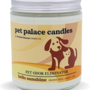 Pet Palace Candles - Odor Eliminator Candle, Incredible Scents - 100% Soy - Neutrolizer Eliminates Odors from Pets, Smoke, Urine, and More. Eco-Friendly and Non-Toxic (Hello...