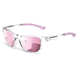 Polarized Running Sunglasses for Women Mens Sun Glasses for Cycling Fishing Driving Golf UV Protection