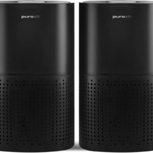 PuroAir 240 HEPA Air Purifiers for Home Large Rooms - Covers Up To 1,000 Sq Ft - Filters Up To 99.9% of Pollutants, Smoke, Pollen, Dust - Quiet HEPA Air Filter - Air Purifiers...