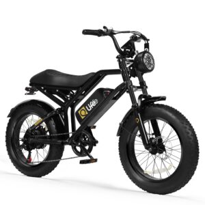Qlife Electric Bike for Adults-1500W Peak Motor 20" Fat Tires 28MPH(Unlock to 35MPH) EBike Moped, 624-1248Wh Removable Battery Bicycle, with Dual Suspension & Brakes Motorcycle,...