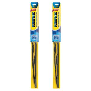 Rain-X 820149 WeatherBeater Wiper Blades, 22" Windshield Wipers (Pack of 2), Automotive Replacement Windshield Wiper Blades That Meet Or Exceed OEM Quality And Durability