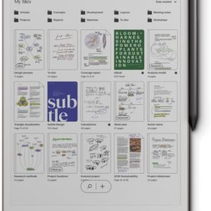 reMarkable Paper Pro Bundle – Includes 11.8” reMarkable Paper Tablet, and Marker Plus Pen with Eraser
