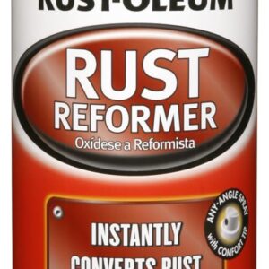 Rust-Oleum 248658 Stops Rust Reformer Spray Paint, 10.25 oz, Matte Black