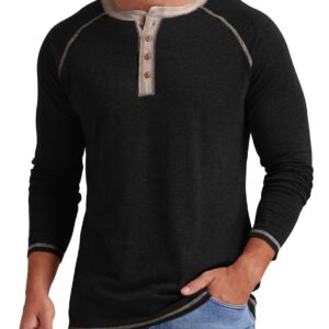 Sailwind Mens Henley Long/Short Sleeve T-Shirt Cotton Casual Shirt