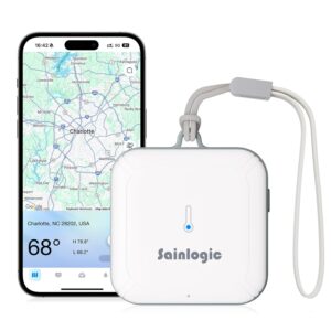 Sainlogic Smart Portable Weather Station SA3 with 24H/7D Weather Forecast by Weatherseedยฎ AI,WiFi Thermometer Hygrometer with APP/Email Alerts, 2-Year Data Storage๏ผOnly 2.4G๏ผ