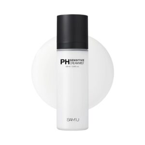 SAM'U PH Sensitive Cream Mist, Ceramide Face Mist, Hypoallergenic Facial Spray with Hyaluronic Acid & Centella, Hydrating & Quick Absorbing, Korean Skin Care for Dry & Sensitive...