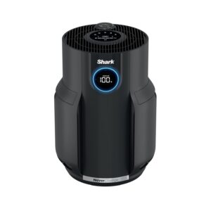 Shark Air Purifier for Home, NeverChange, for Large Room, HEPA-Exceeding Filter, Captures Pollutants, Pet Dander, Dust, Odor, Smoke, and More, Odor Neutralizer, HP152, Charcoal