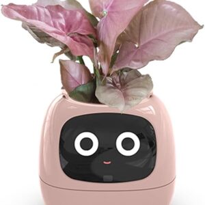 Smart Flowerpots,Smart Pet Planter,Ai Planter,Intelligent Flowerpots,Multiple Expressions,7 Smart Sensors, and Ai Chips Make Raising Plants Easy and Fun for Living...