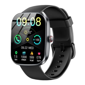 Smart Watch(Answer/Make Call), 1.91" Smartwatch for Men Women, NEW Fitness Watch with 110+ Sport Modes, Fitness Activity Tracke with Pedometer/Sleep Monitor/Heart Rate/IP68...